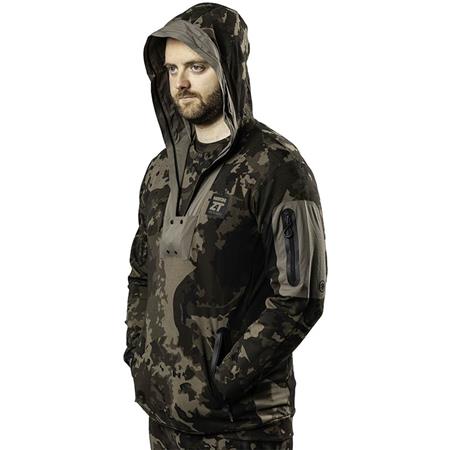 FELPA UOMO NASH ZT LITE LUXE HOODIE CAMO - MIMETICO
