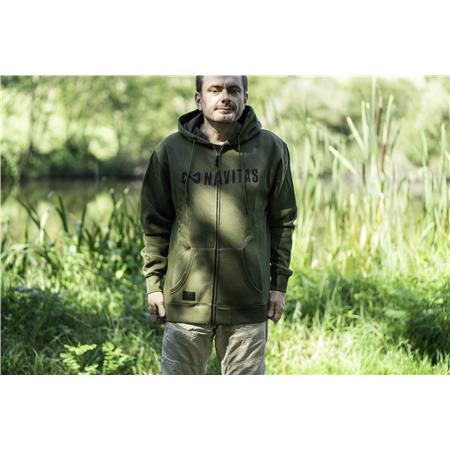 FELPA UOMO NAVITAS CORE ZIP HOODY