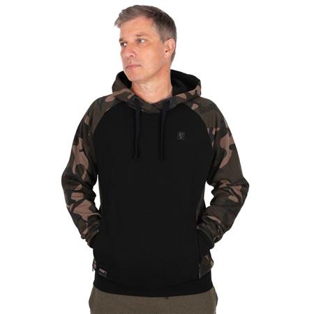 Felpa Uomo - Nero/Camo Fox Pullover Premium 310 Hoodie - Noir/Camo