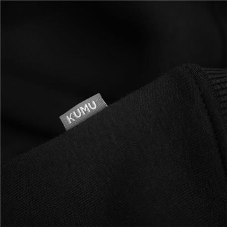 FELPA UOMO - NERO KUMU HOODY 365 - NOIR