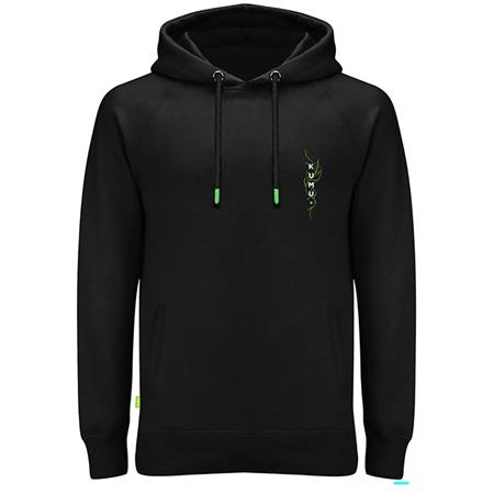 FELPA UOMO - NERO KUMU HOODY VORTEX - NOIR