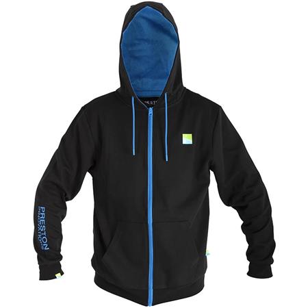 FELPA UOMO - NERO PRESTON INNOVATIONS PRO ZIP HOODIE - NOIR