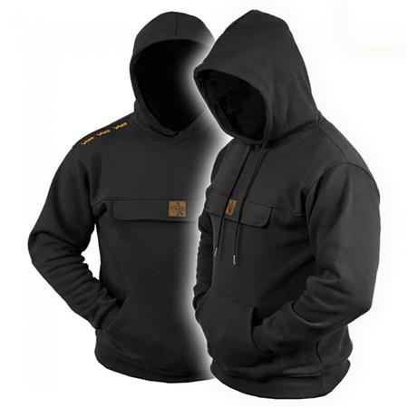 FELPA UOMO - NERO VASS CULTURE HOODIE - NOIR