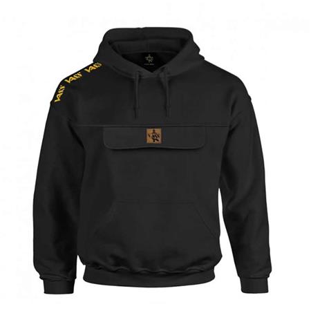 FELPA UOMO - NERO VASS CULTURE HOODIE - NOIR