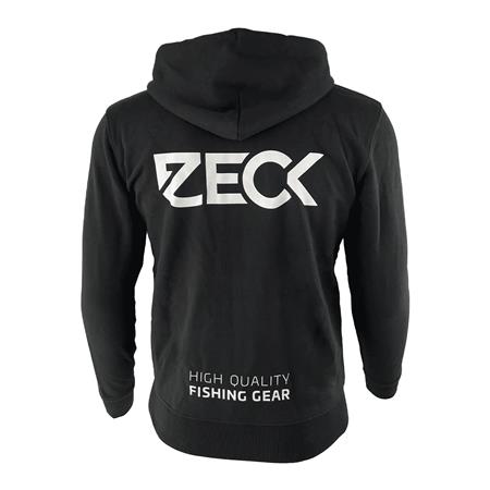 FELPA UOMO - NERO ZECK ZIP HOODIE - NOIR