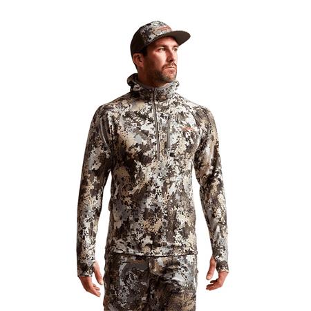 FELPA UOMO - OPTIFADE ELEVATED II SITKA CORE MERINO 330 - OPTIFADE ELEVATED II