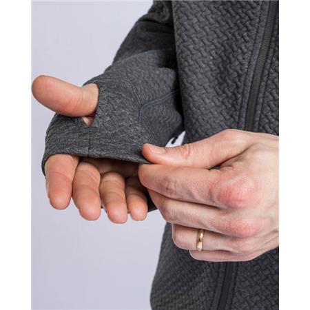 FELPA UOMO PINEWOOD EVERYDAY TRAVEL FULL ZIP - GRIS