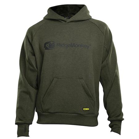 Felpa Uomo Ridge Monkey Apearel Dropback Microflex Hoody - Kaki