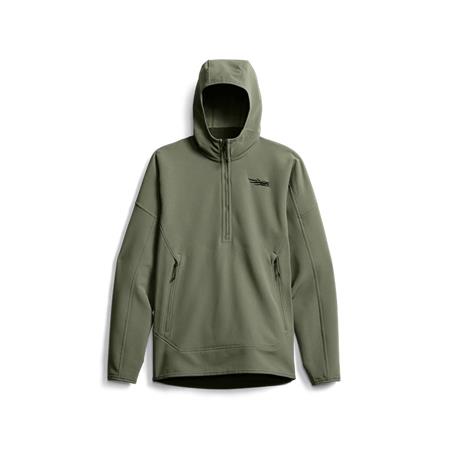 FELPA UOMO SITKA ALPHA HOODIE - OLIVE GREEN