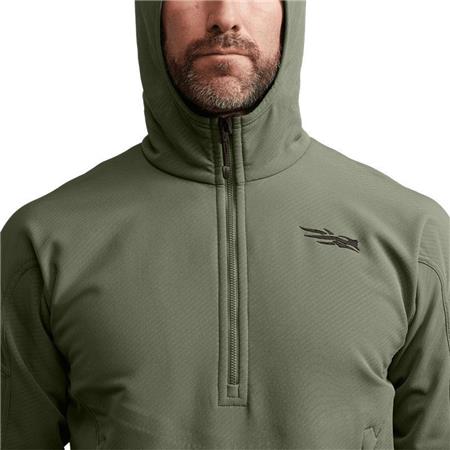 FELPA UOMO SITKA ALPHA HOODIE - OLIVE GREEN