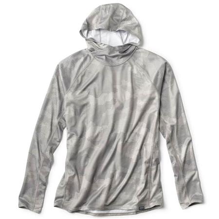 Felpa Uomo - Wolf Camo Orvis Pro Sun Hoodie - Wolf Camo