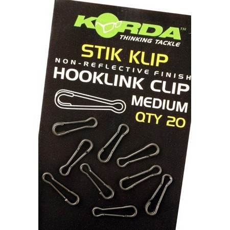 Fermaglio Korda Stik Klip - Pacchetto Di 20