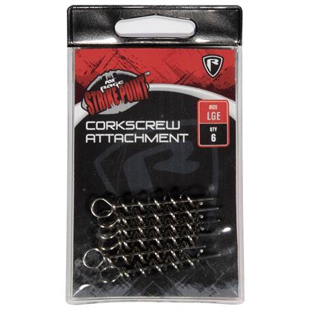 FIKSERET AGN FOX RAGE STRIKE POINT CORKSCREW ATTACHMENTS