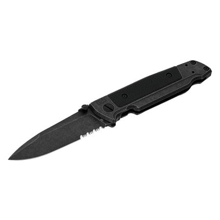 FILEERMES IROM WALTHER Q5 STEEL FRAME BLACKWASH SERRATED