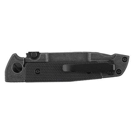 FILEERMES IROM WALTHER Q5 STEEL FRAME BLACKWASH SERRATED