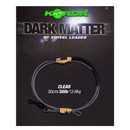 Fim De Linha Korda Dark Matter Leader Qc Swivel