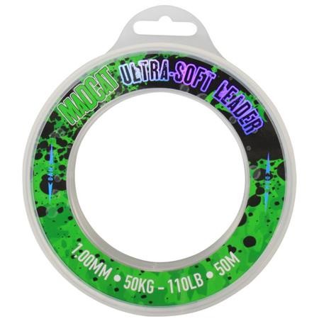 Fim De Linha Madcat Ultra-Soft Mono Leader - 50M