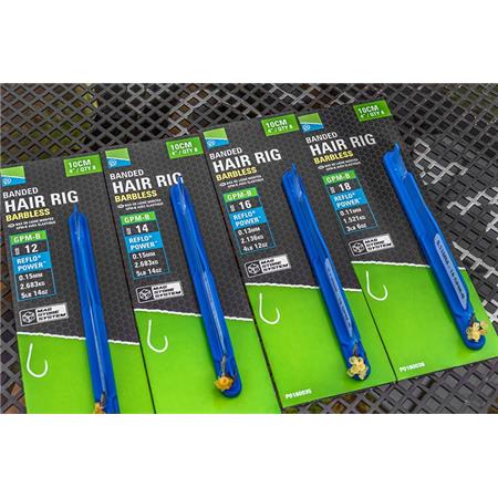 FIM DE LINHA PRESTON INNOVATIONS GPM-B BANDED HAIR RIGS