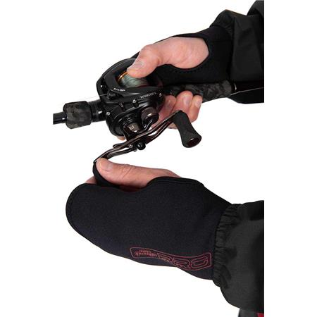 FINGERLØSE HANDSKER FOX RAGE PRO SERIES NEOPRENE MITTS - SORT