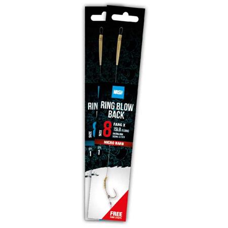 Fio De Pesca Montado Nash Ring Blow Back Rig