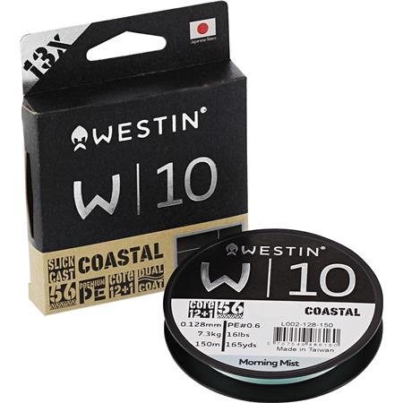 Fir Împletit Westin W10 13 Braid Coastal - Albastru - 150M