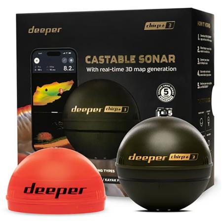 FISHFINDER DEEPER CHIRP+3D GPS