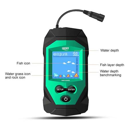 FISHFINDER LUCKY STARTER FL068-T