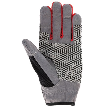FISHING GLOVE HART SHORE - NOIR/ROUGE