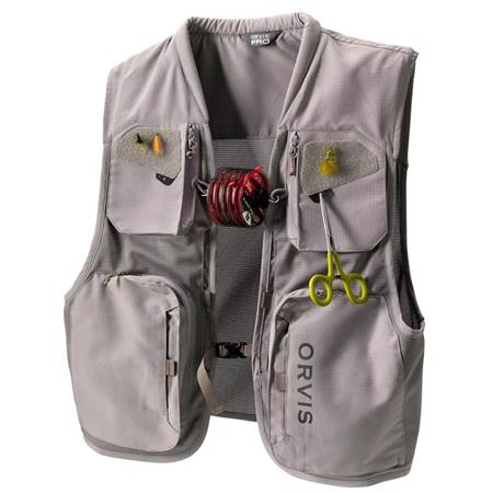 FISHING VEST ORVIS CLEARWATER MESH VEST - GRIS