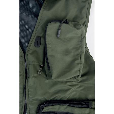 FISHING VEST RAGOT LANCER MOUCHE TOC - KAKI