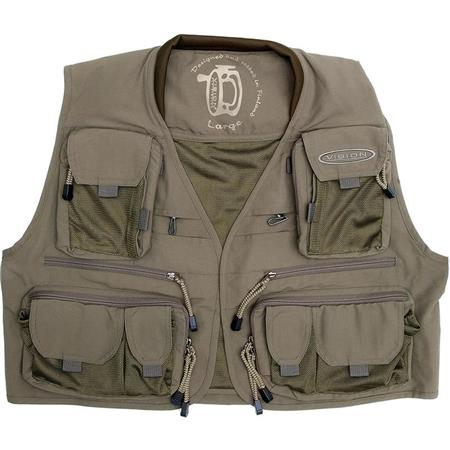 Fishing Vest Vision Caribou - Green