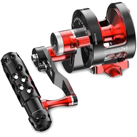 Fiskehjul Casting Unicat Darkside 2-Speed
