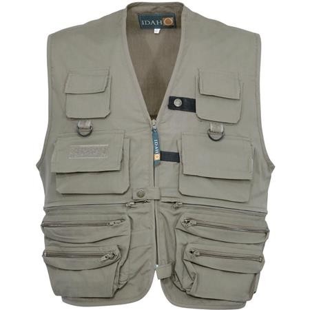 Fiskervest Idaho - Khaki