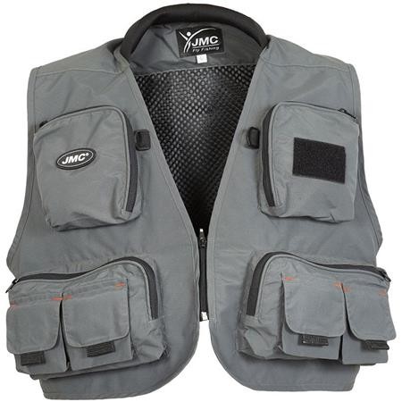 Fiskervest Jmc Diplomat V2 - Grå