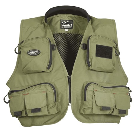 Fiskervest Jmc Diplomat V2 - Oliven