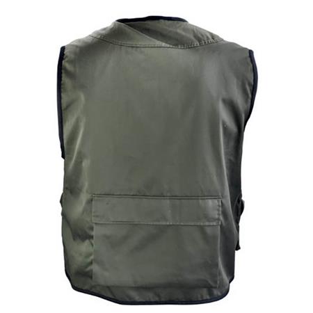 FISKEVEST RAGOT 10 LOMMER KAKI