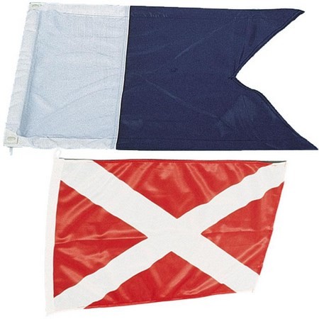 Flag Forwater Til Dykning