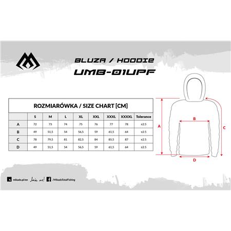 FLASHABOU MIKADO LONG SLEEVE HOODIE WITH UPF FILTER - GRIS