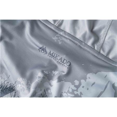 FLASHABOU MIKADO LONG SLEEVE HOODIE WITH UPF FILTER - GRIS