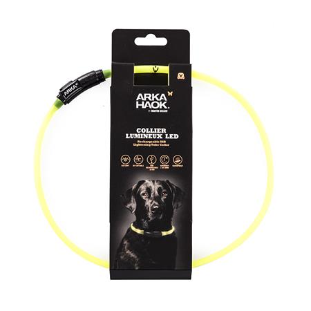 Flat Glowing Collar Nylon Usb