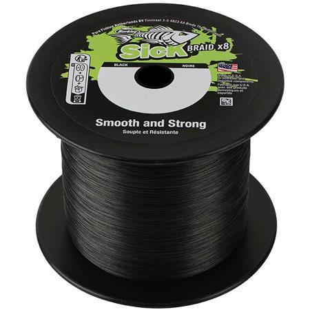FLECHTSCHNUR BERKLEY SICK BRAID X8 - SCHWARZ