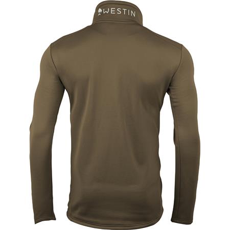 FLEECE HEREN WESTIN ENERGY MIDLAYER 1/2 ZIP - GROEN