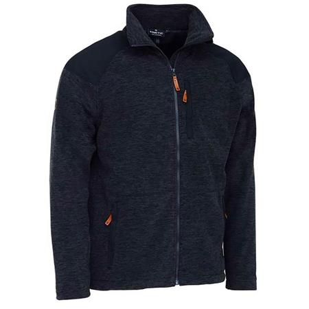 Fleece Herren - Asphalt Kinetic Quest Fleece Wind Stop - Asphalt