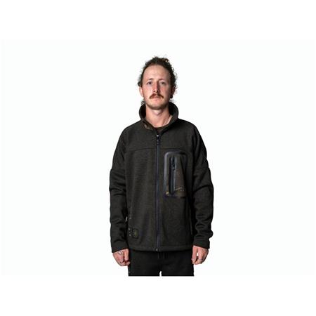 FLEECE MAN - CAMO NASH ZERO TOLERANCE NORDIC FLEECE ZIPPED JUMPER - CAMO