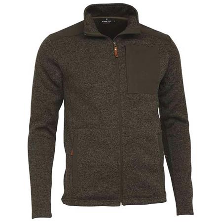 Fleece Man - Olijf Kinetic Upland Knit - Olive