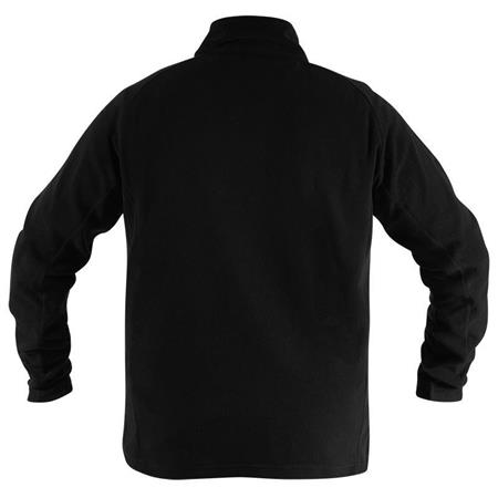 FLEECE MAN - ZWART AVID CARP FULL ZIP FLEECE - NOIR