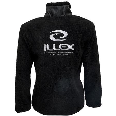 FLEECE MAN - ZWART ILLEX POLAIRE SWITCH OFF - NOIR