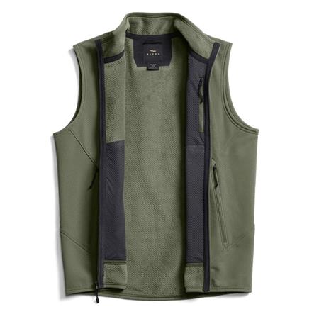FLEECE OHNE ÄRMEL FÜR MÄNNER SITKA ALPHA - OLIVE GREEN