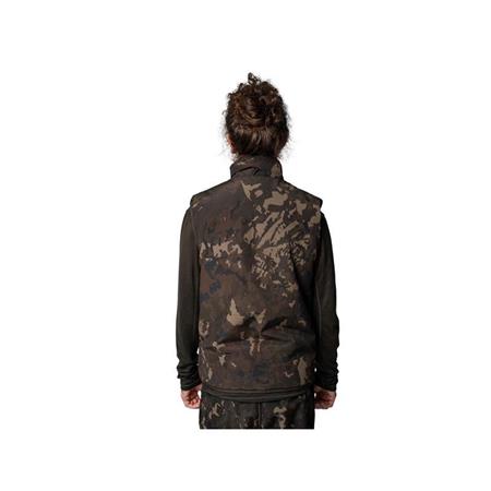 FLEECE OHNE ÄRMEL HERREN - CAMO NASH ZERO TOLERANCE SHERPA FLEECE REVERSIBLE BODY WARMER - CAMO