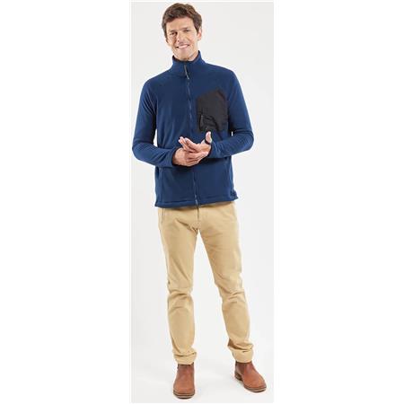 FLEECE TIL HERRE BERMUDES PENHORS POLARTECH - NAVY